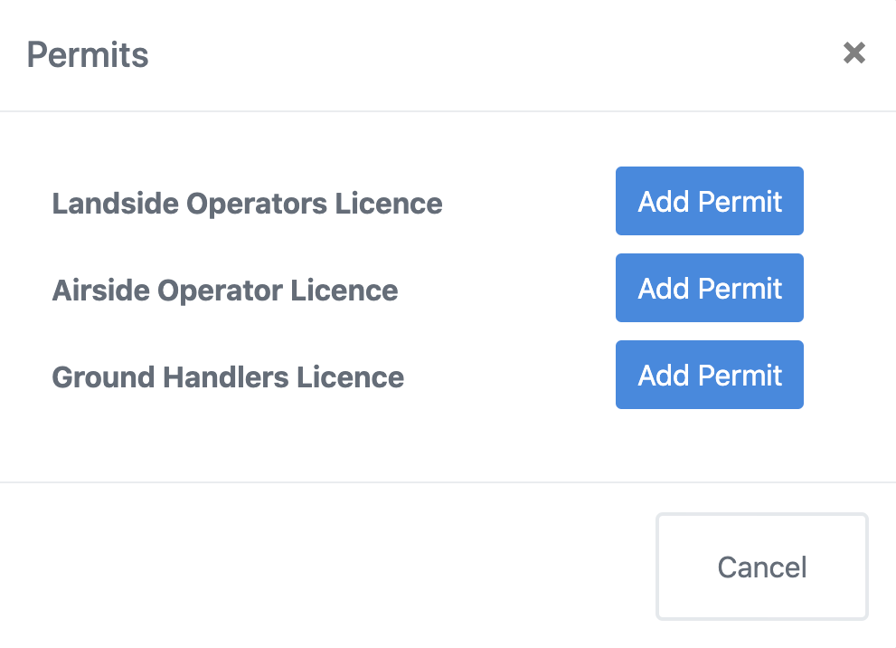 Multiple vehicle permits | AIRDAT Onboard