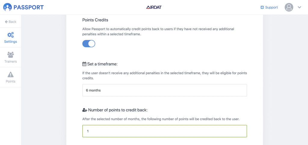 Credit Points